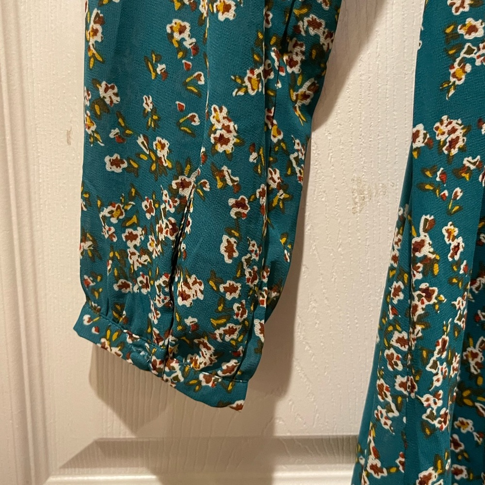 Sandy & Co. Green Floral Dress - Picture 7 of 7